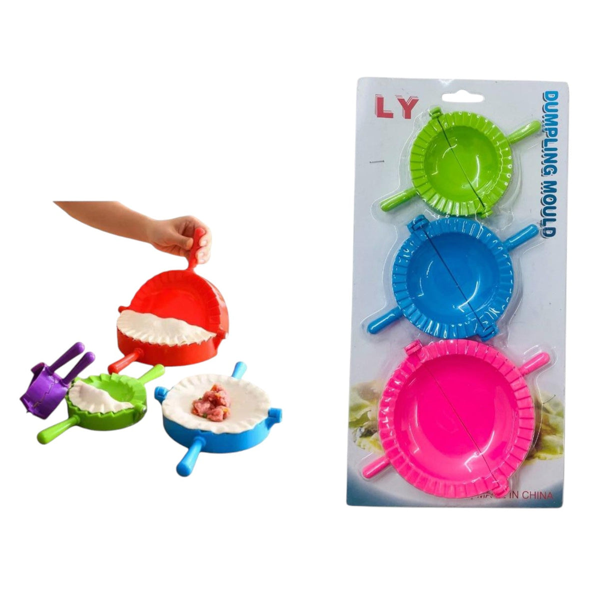 Molde De Empanada X3 Pcs Dk-2801