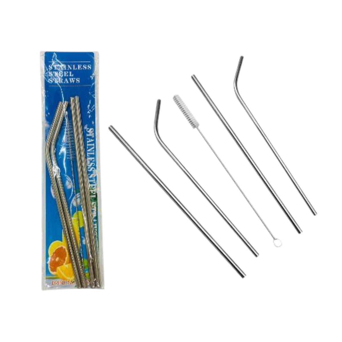 Kit Pitillo De Metal Con Escobillon Dk-2774 X6 Kit