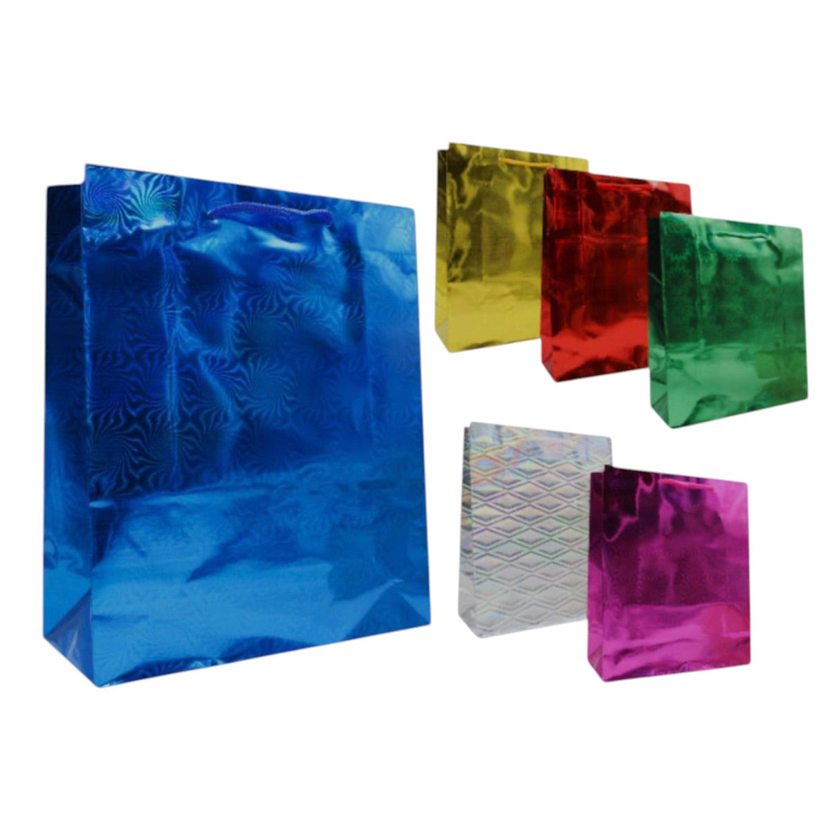 Bolsa Regalo Tornasol 29*38*9 Cm SK-222 X12 Unds