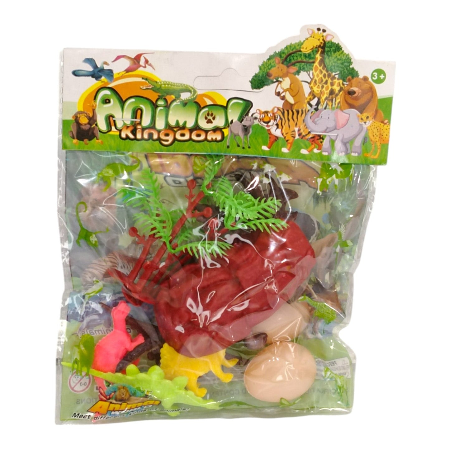 Juguete Set Dinosaurio En Bolsa A-036 X6 Unds