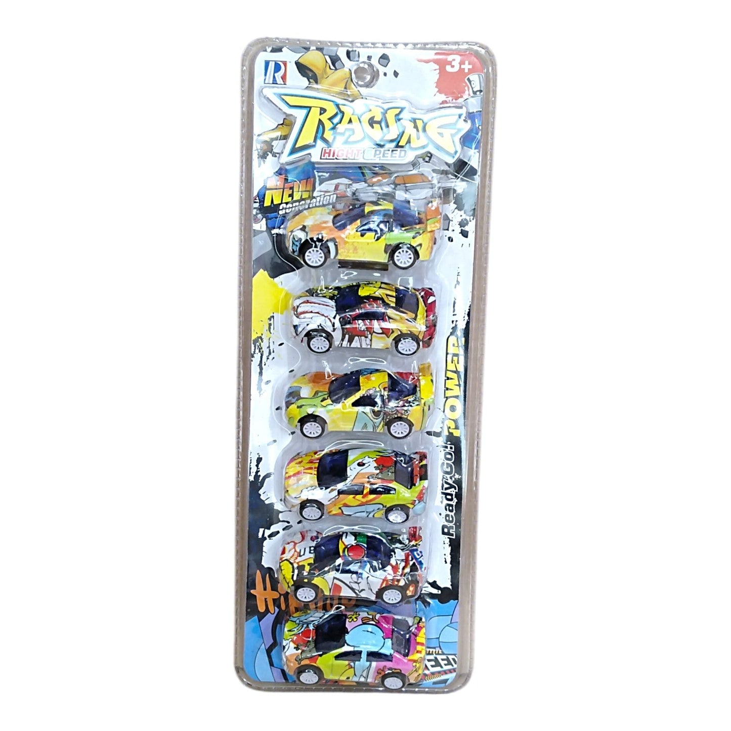 Juguete Set Carros X6 Pcs 6613B X3 Unds