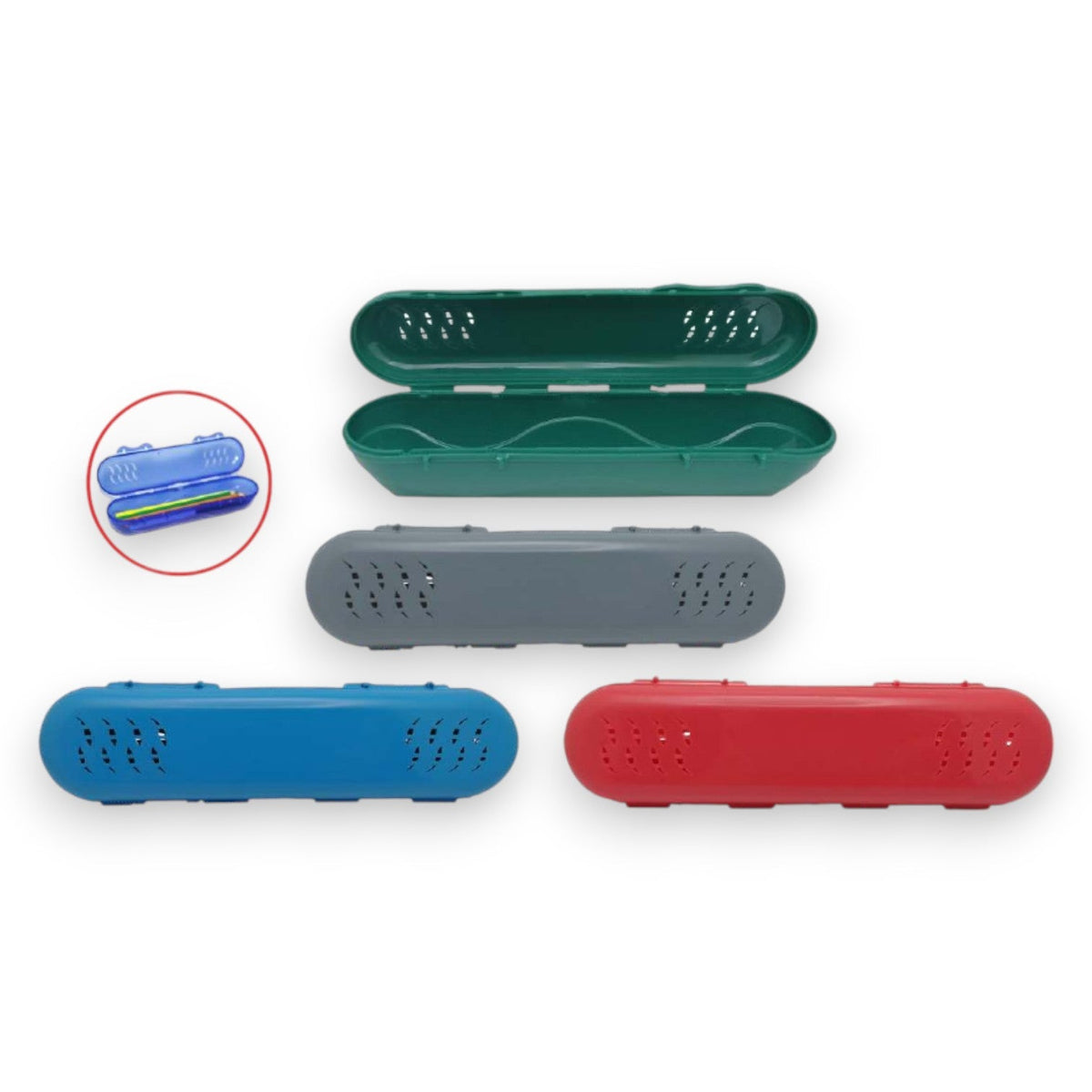 Estuche Portatodo Colores Planos P04A