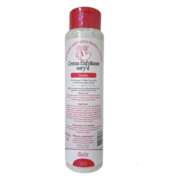 Exfoliante Corporal Sandia 480ML Ref SY548167 X3 Unds