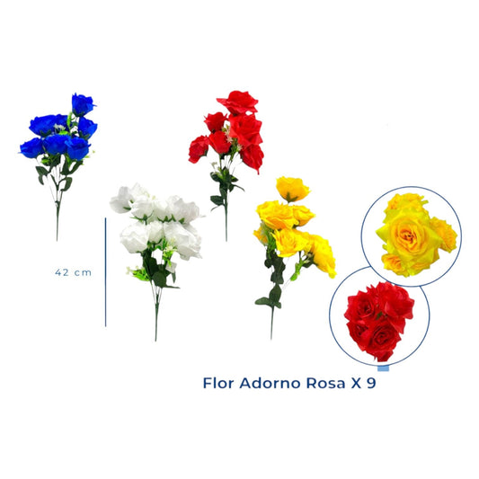 Ramo X9 Rosas SE-2739 X3 Ramos