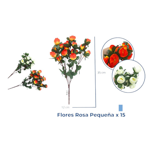 Ramo X15 Rosas SE-2817 X3 Ramos
