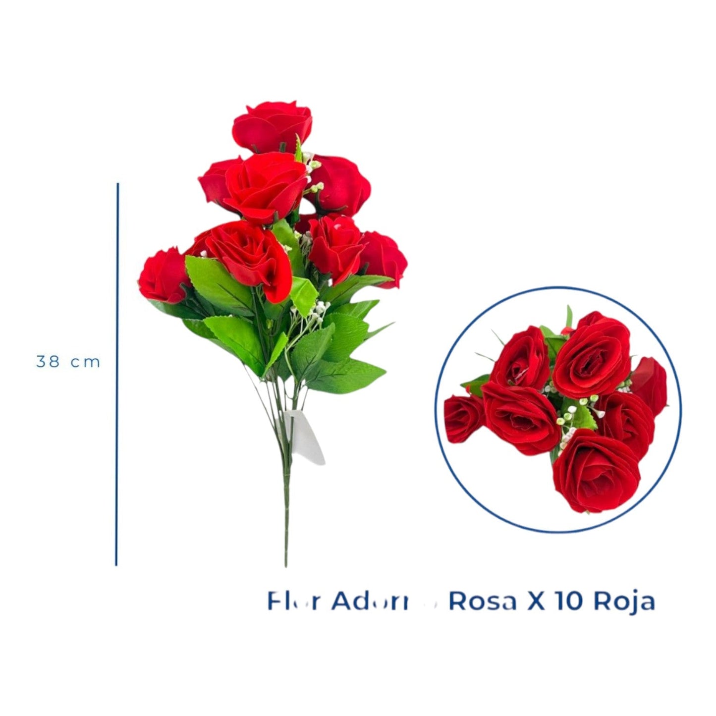 Ramo X10 Rosas SE-2738 X3 Ramos
