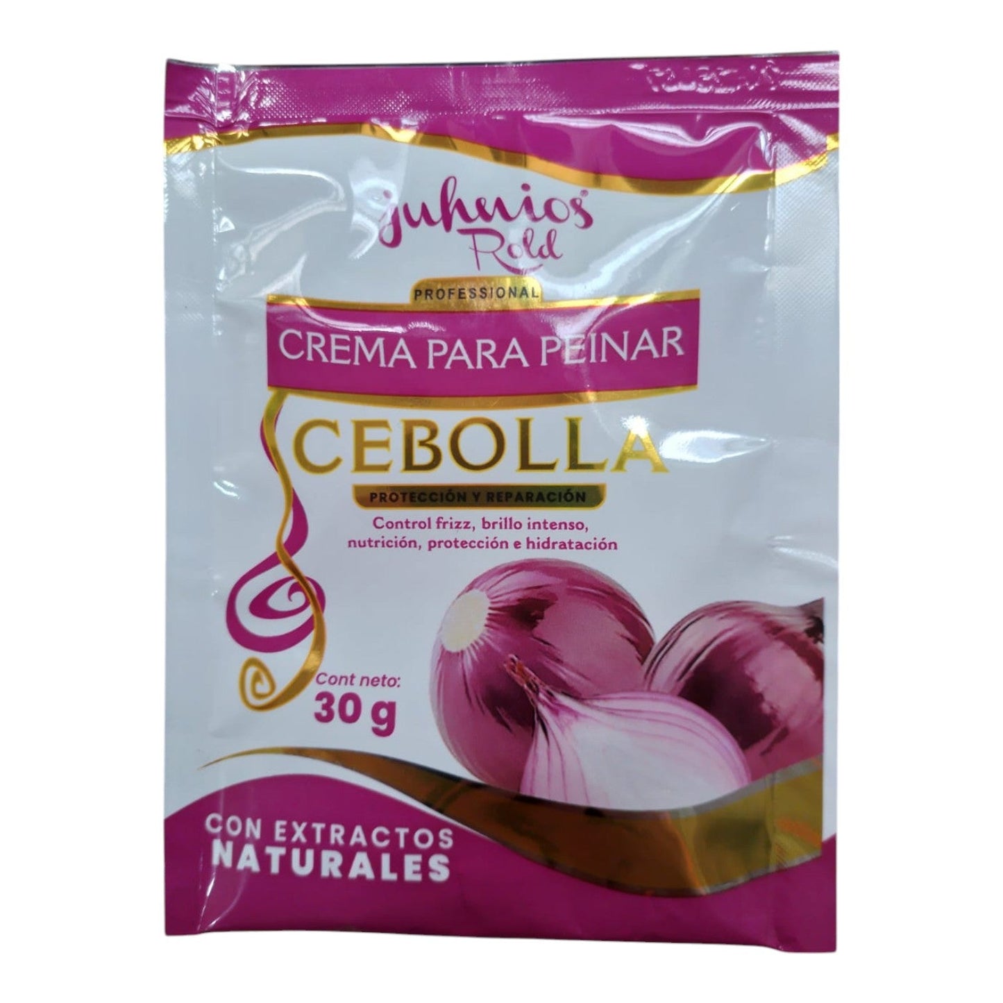 Crema Para Peinar De Cebolla 30 Gr X3 Unds