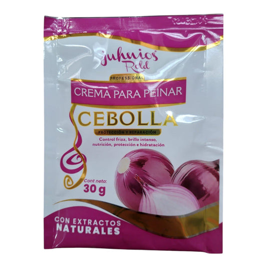 Crema Para Peinar De Cebolla 30 Gr X3 Unds