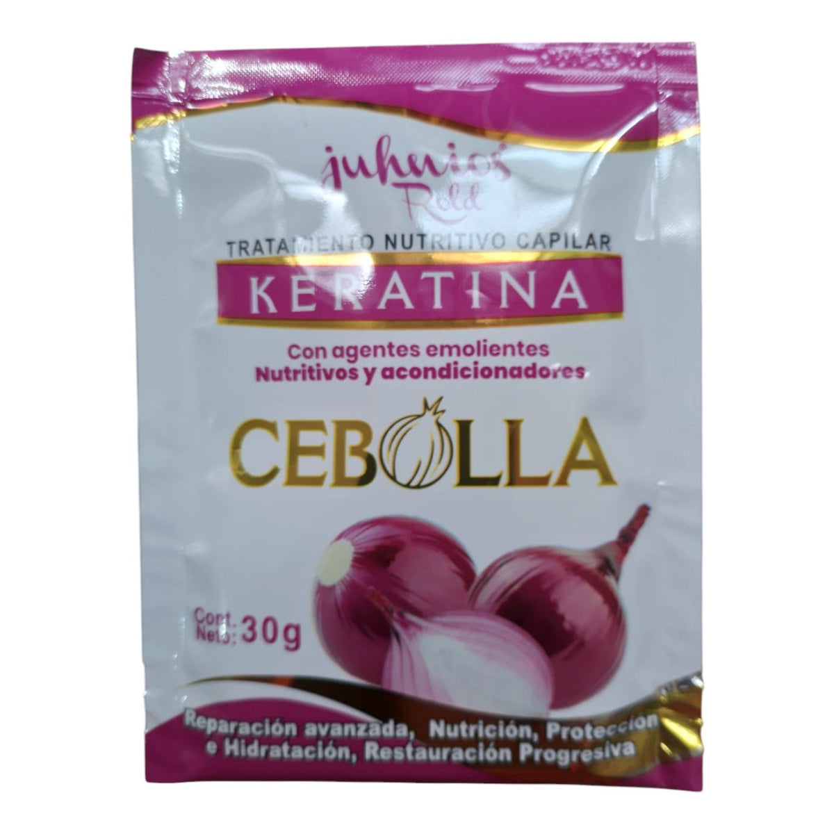 Tratamiento Keratina De Cebolla 30 Gr