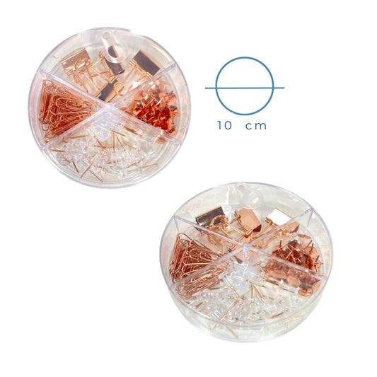 Set Oficina Oro Rosa SC0246