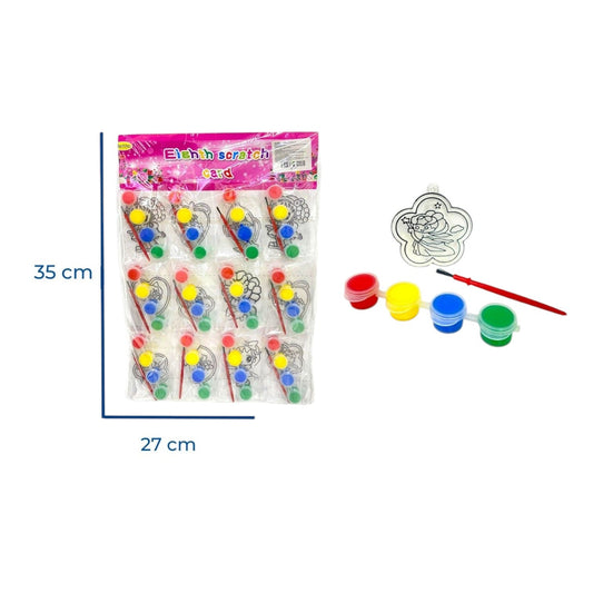 Carton De Dibujos Para Colorear X12 Pcs SE-3923