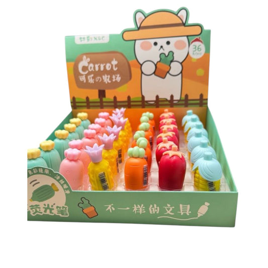Resaltador Kawaii Figuras Sk-252 X3 Unds