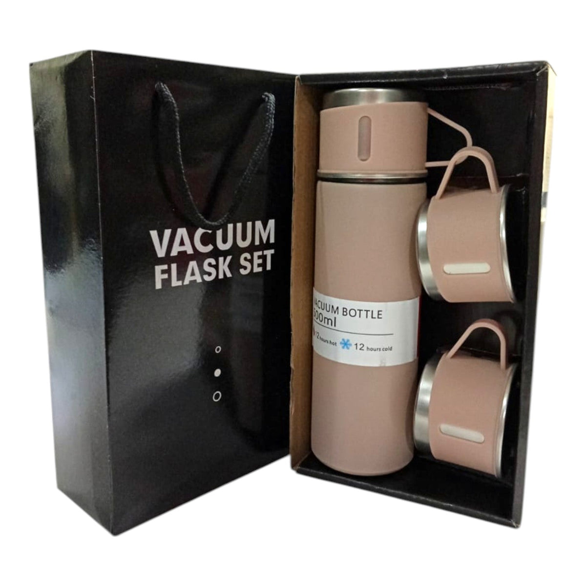 Termo Termico 500 Ml 23 Cm + 3 Vasos DK-3088