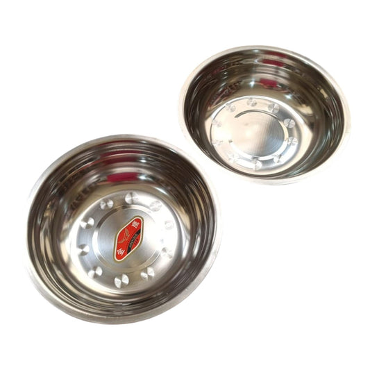 Bowl Metalico Mediano 21*5 Cm (MF-3) X3 Unds