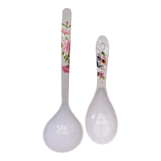 Set Cuchara + Cucharon Melamina (DSM24-068) X3 Set