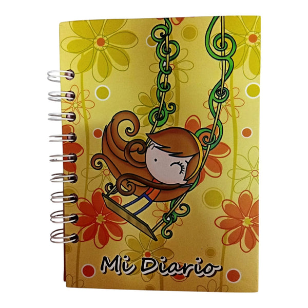 Mi Diario Argollado Pasta Dura 17,5*13 Cm