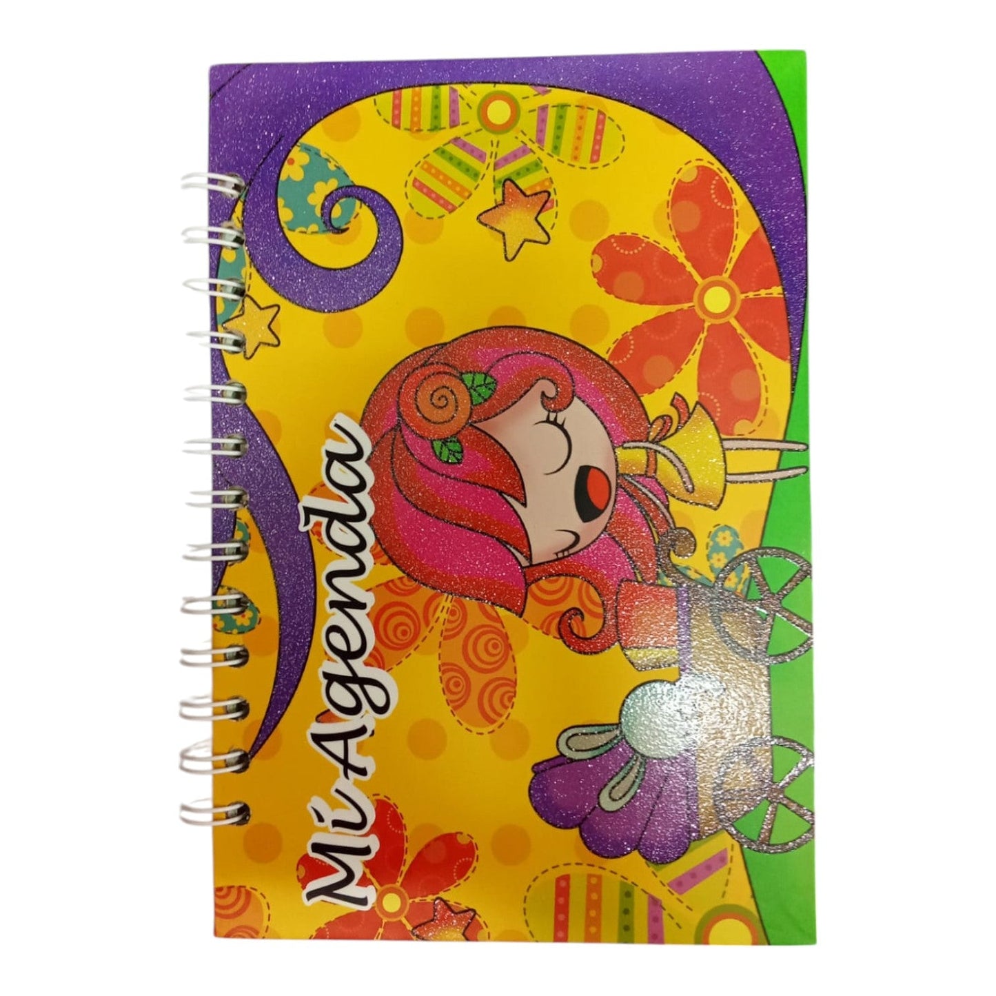 Mi Agenda Argollada Pasta Dura 22*15 Cm