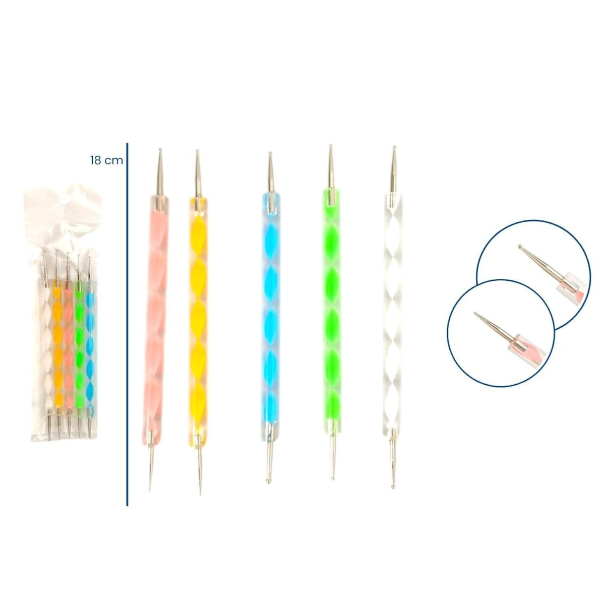 Punzon Para Uñas X5 Unds SE-5205 X3 Paquetes