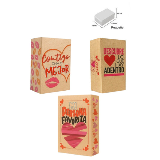 Caja Jumbo Kraft Individual Pequeña 6,5*18,5*12 Cm REF10042