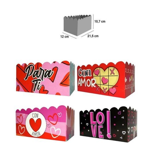 Base Ancheta Grande Amor Toda Ocasión 10,7*21,5*12 Cm REF 12249 X12 Unds