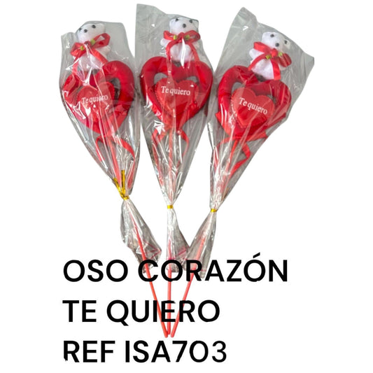 Oso Corazón Te Quiero REF ISA703