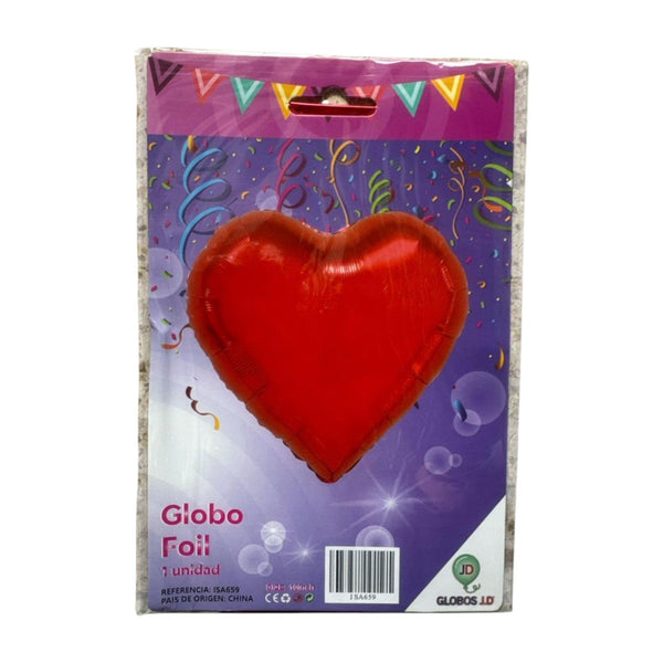 Globo Corazón 10 Pulgadas REF ISA659