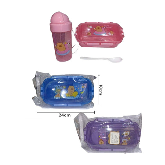 Set Lonchera Termo + Coca Hermetica LP-01781