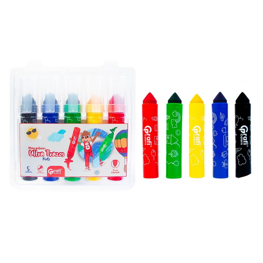 Marcadores Graficolors Ultra Trazo X5 GR-391
