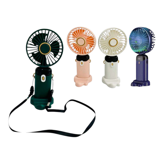 Ventilador Pequeño Portable Con Base Y Aroma DK-2943