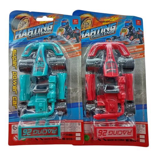 Carro Racing Encartonado 25*13 Cm CA-1912D-1