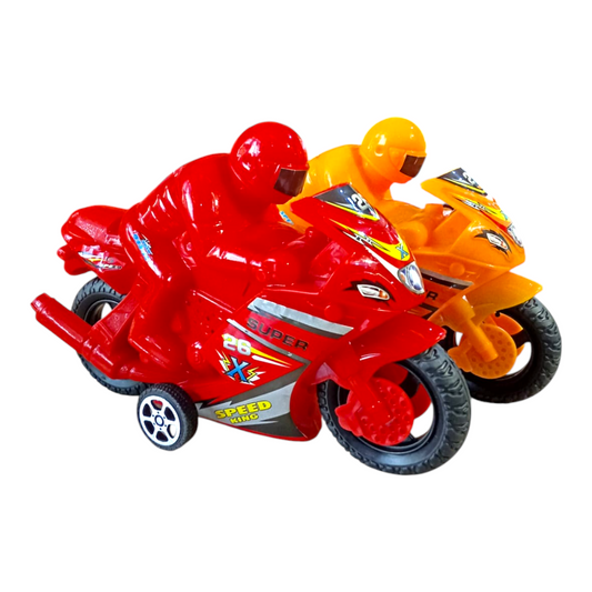 Moto Con Llantas Auxiliares CA-777-7