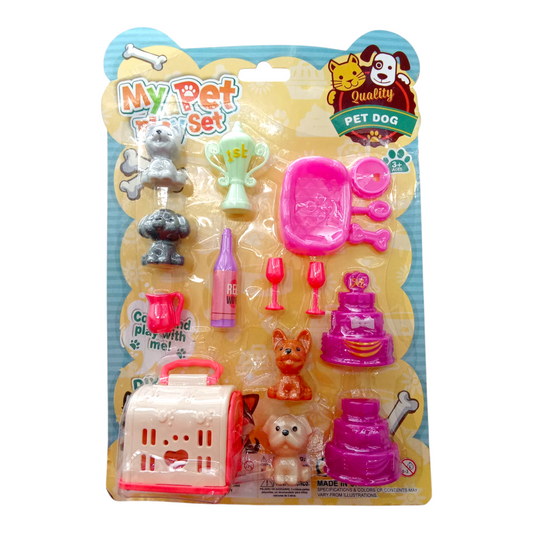Set Hogar Mascotas Con Maletero CA-9026