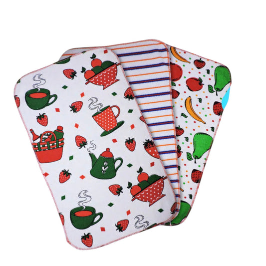 Limpion Microfibra Estampado 30*50 Cm X6 Unds