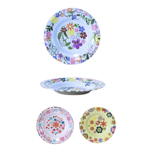 Plato Metalico Estampado Semihondo 20 Cm (VIGO24-008)