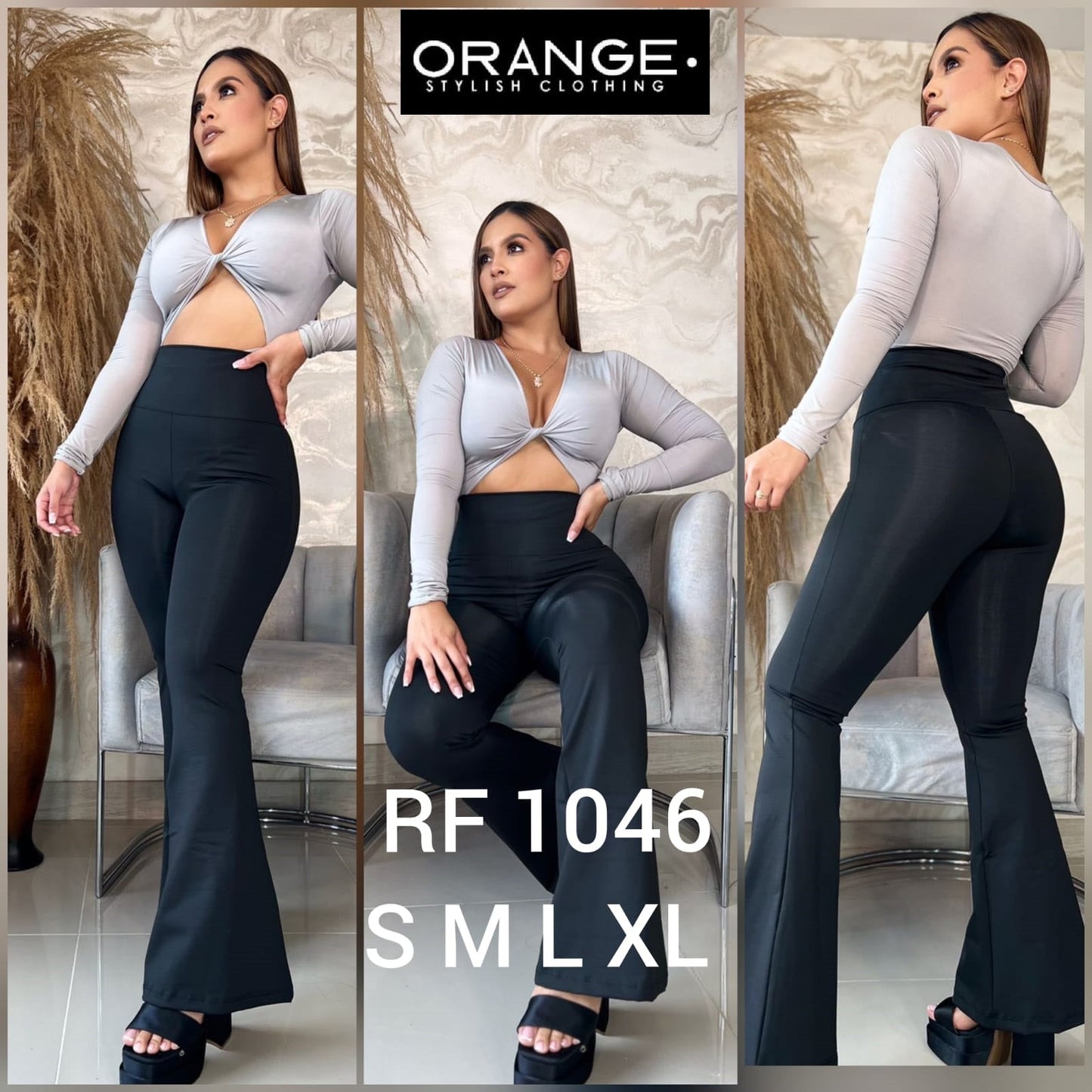 Leggings Bota Tubo Rf1049 Tallas S M L XL X6 Unidades