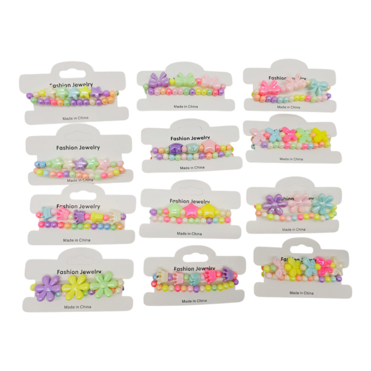 Set Pulseras Infantil X2 Pcs CH22521 X3 Set