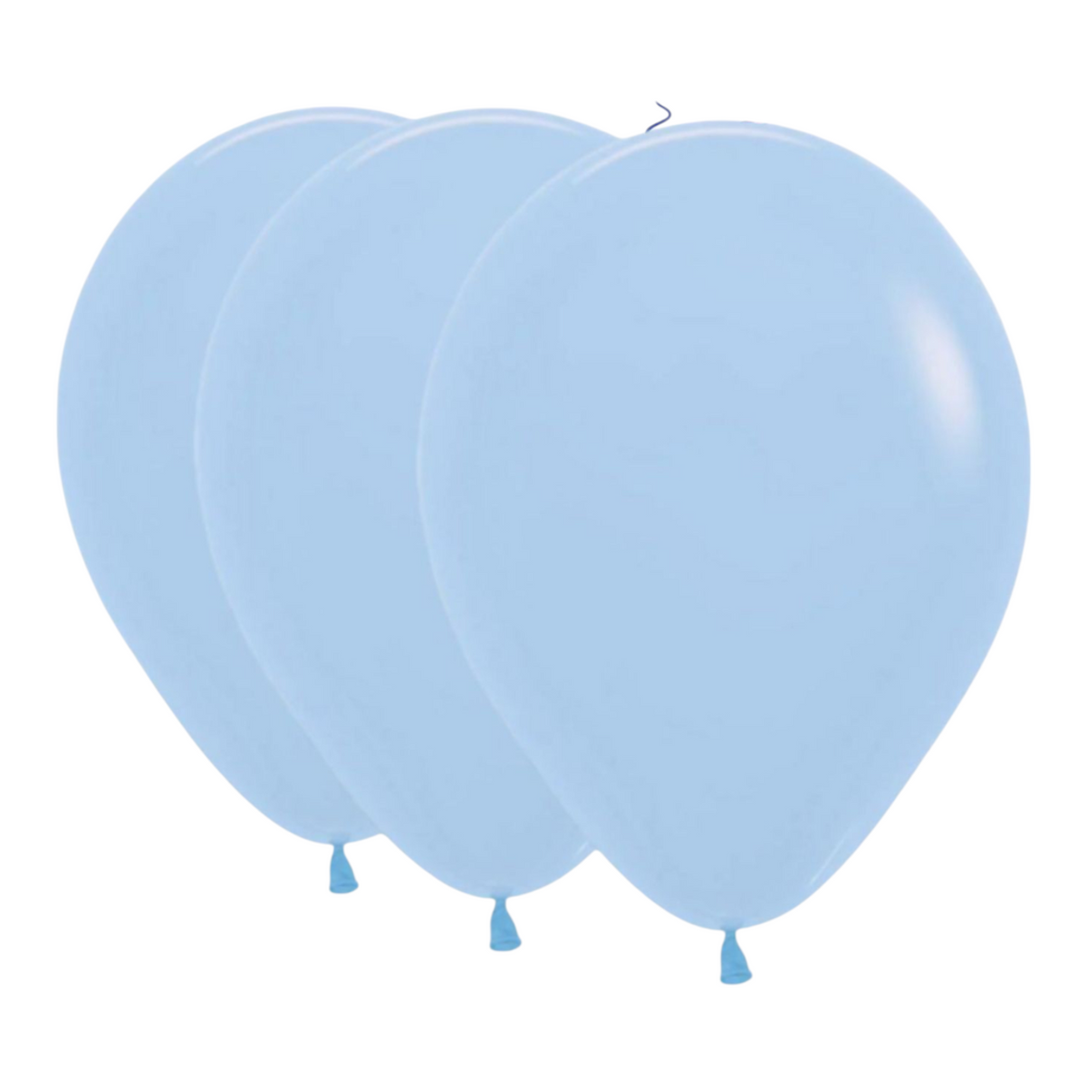 Globo R9 X12 Color Pastel Azul Dipatex
