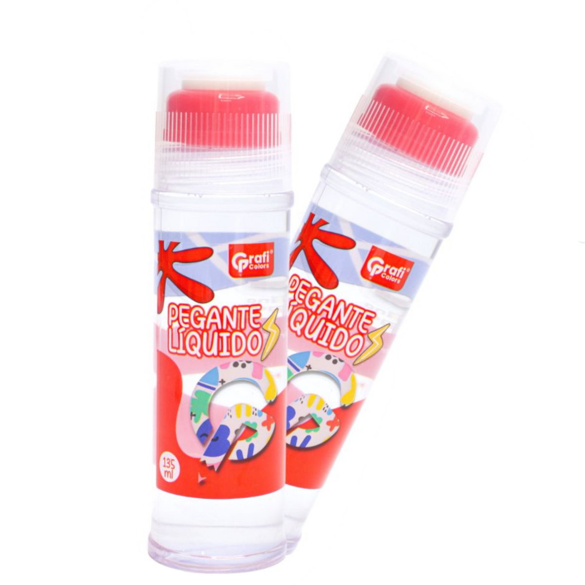 Pegante Liquido 135 Ml Transparente GR-470 X3 Unds