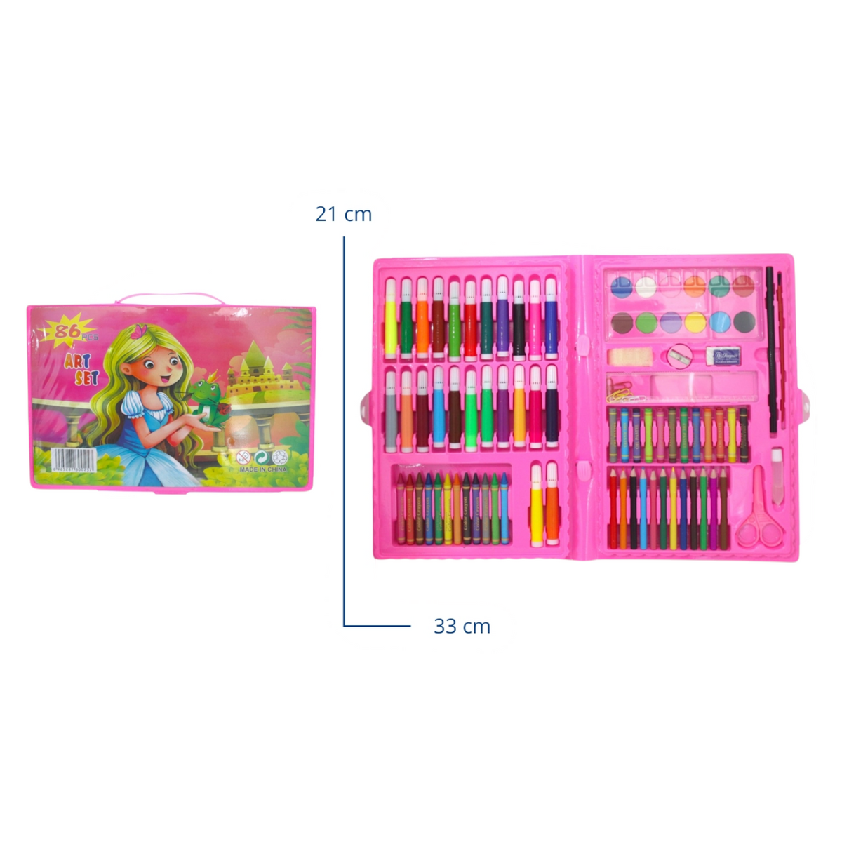 Set De Arte X86 Pcs SE-3003