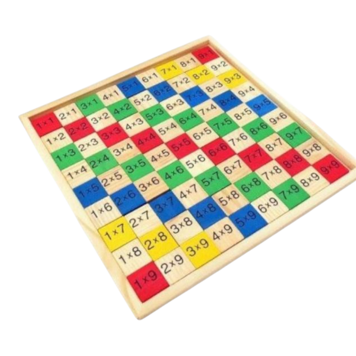 Tablas De Multiplicar En Madera SK-553