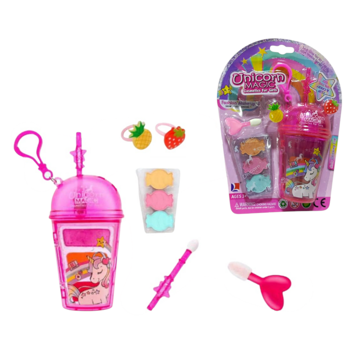 Maquillaje Vaso Unicornio 71007A