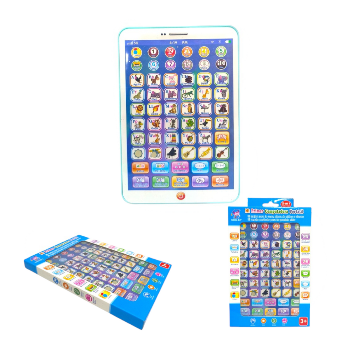Tablero Infantil Con Sonidos CD329