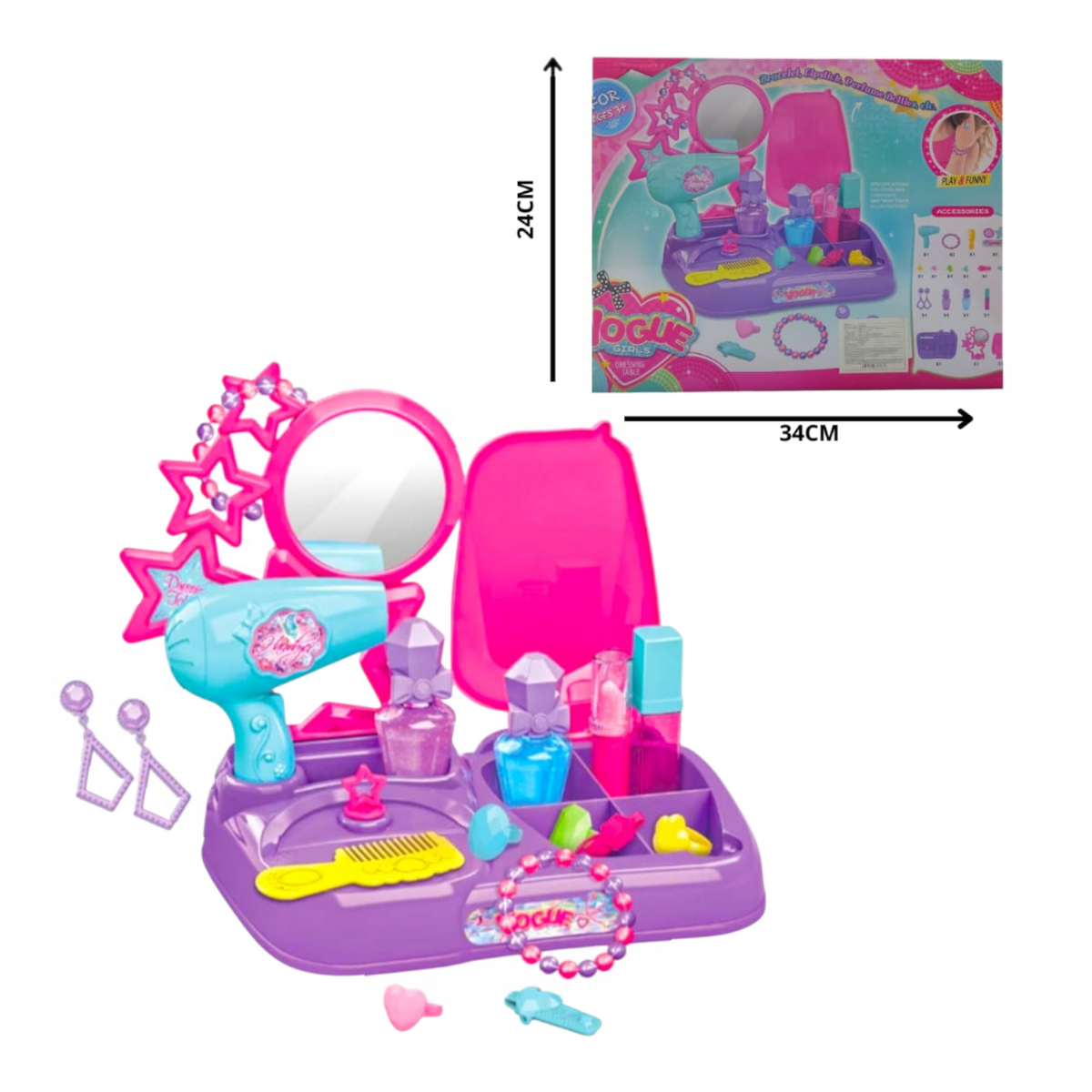 Tocador De Mesa Para Niñas YK6629