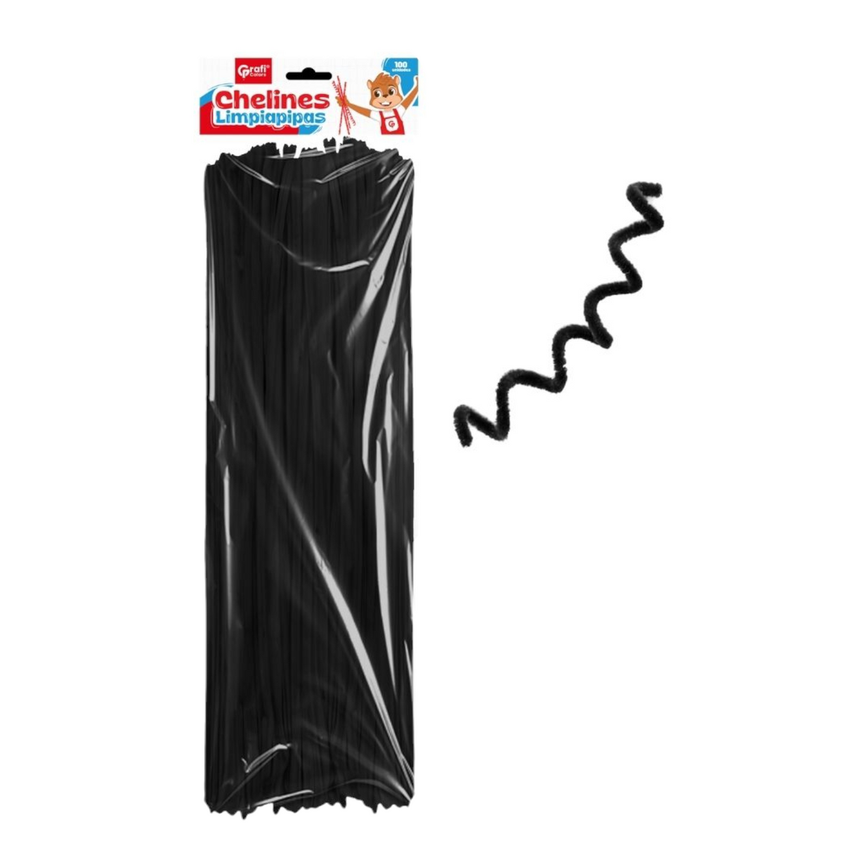 Limpia Pipas Negro GR-427N X100 Unds