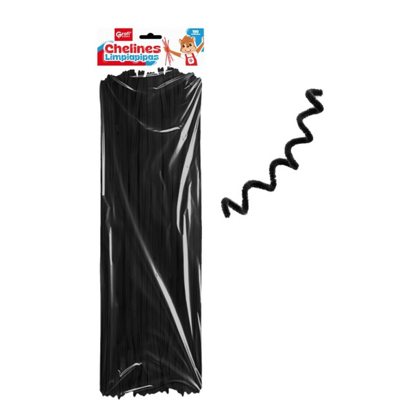 Limpia Pipas Negro GR-427N X100 Unds