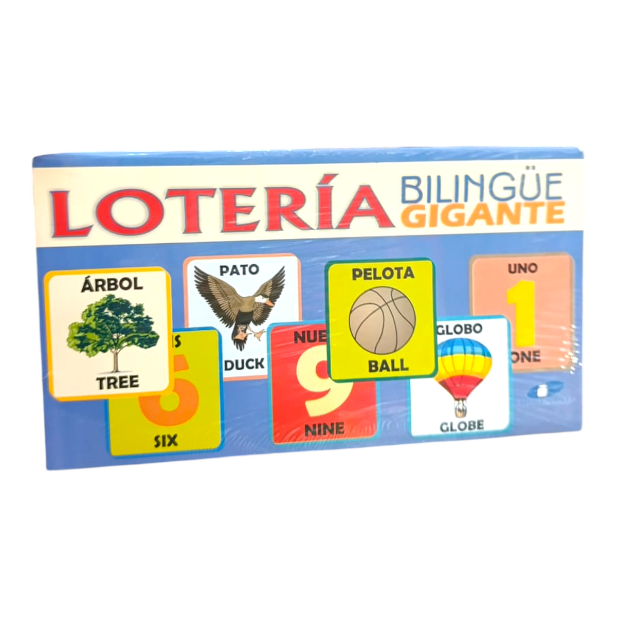 Loteria Gigante Infantil Bilingüe - Familiar - Infantil