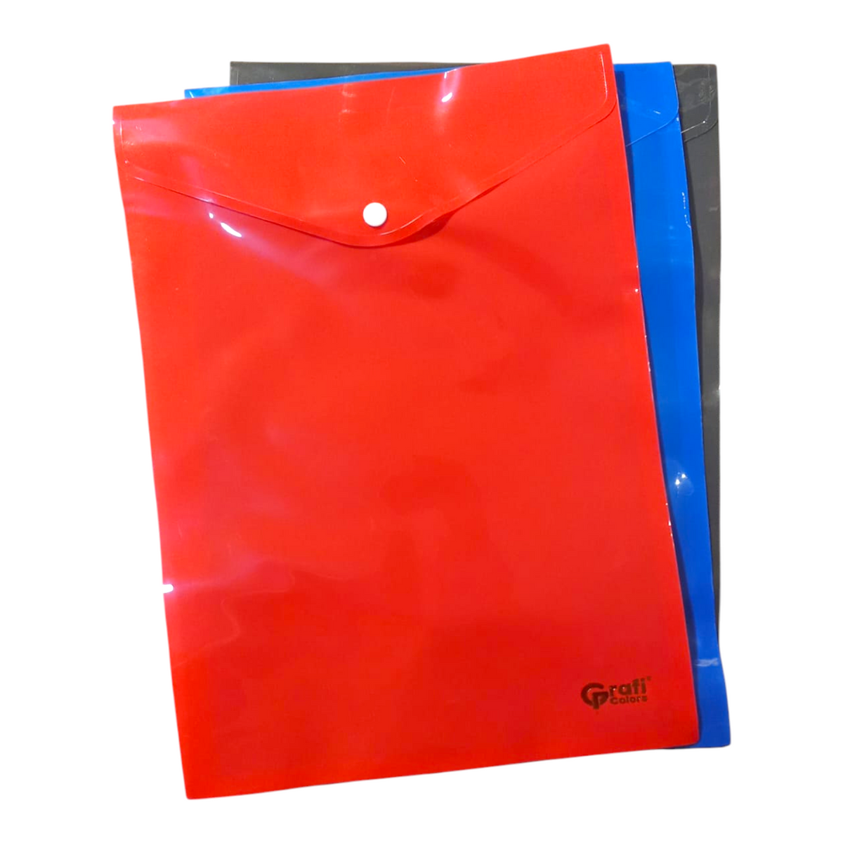 Carpeta Sobre Vertical Boton Grafi Colors Oficio GR-447 X12 Unds