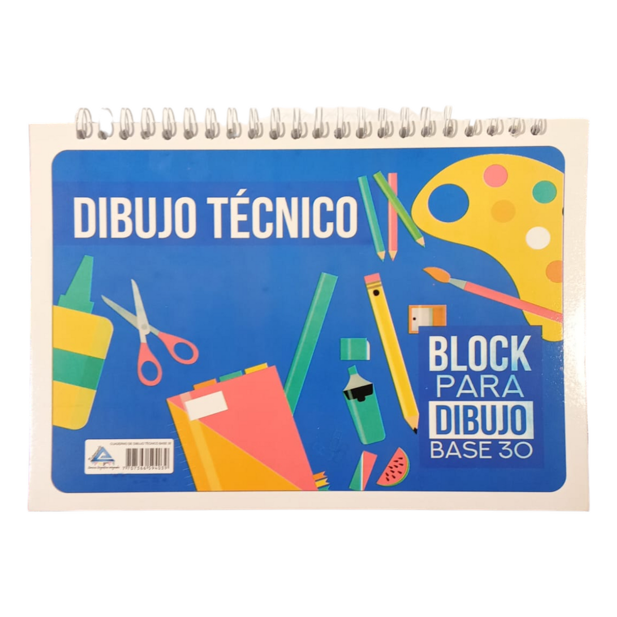 Cuaderno De Dibujo Tecnico Argollado Base 30