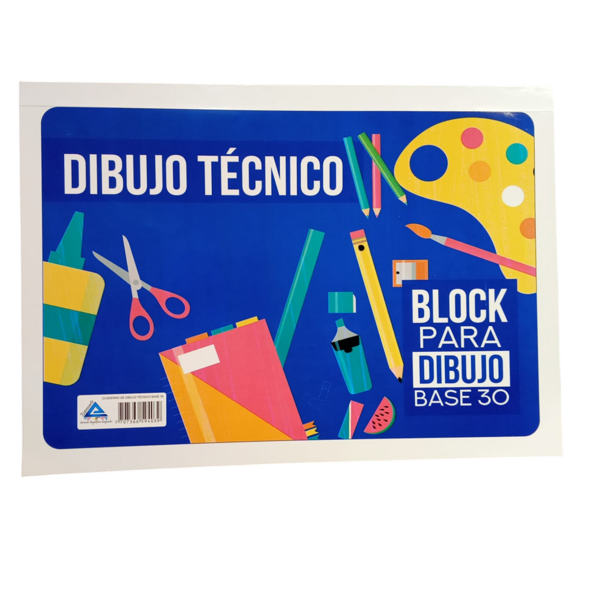 Cuaderno De Dibujo Tecnico Cosido Base 30