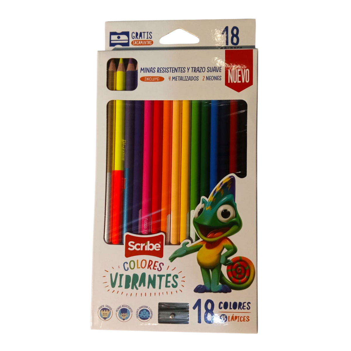 Color Unipunta Scribe X18 Unds